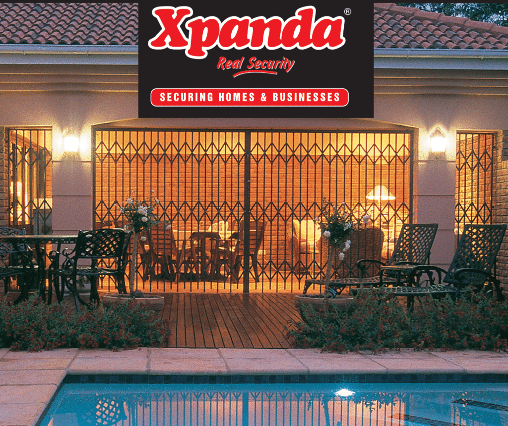 Xpanda Security have been securing South African homes for 45 years. Since starting production of specialised security barriers in 1974, they have grown to offer the widest and most comprehensive range of anti-burglar protection in the country.