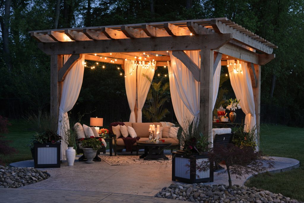 cosy outdoor areas