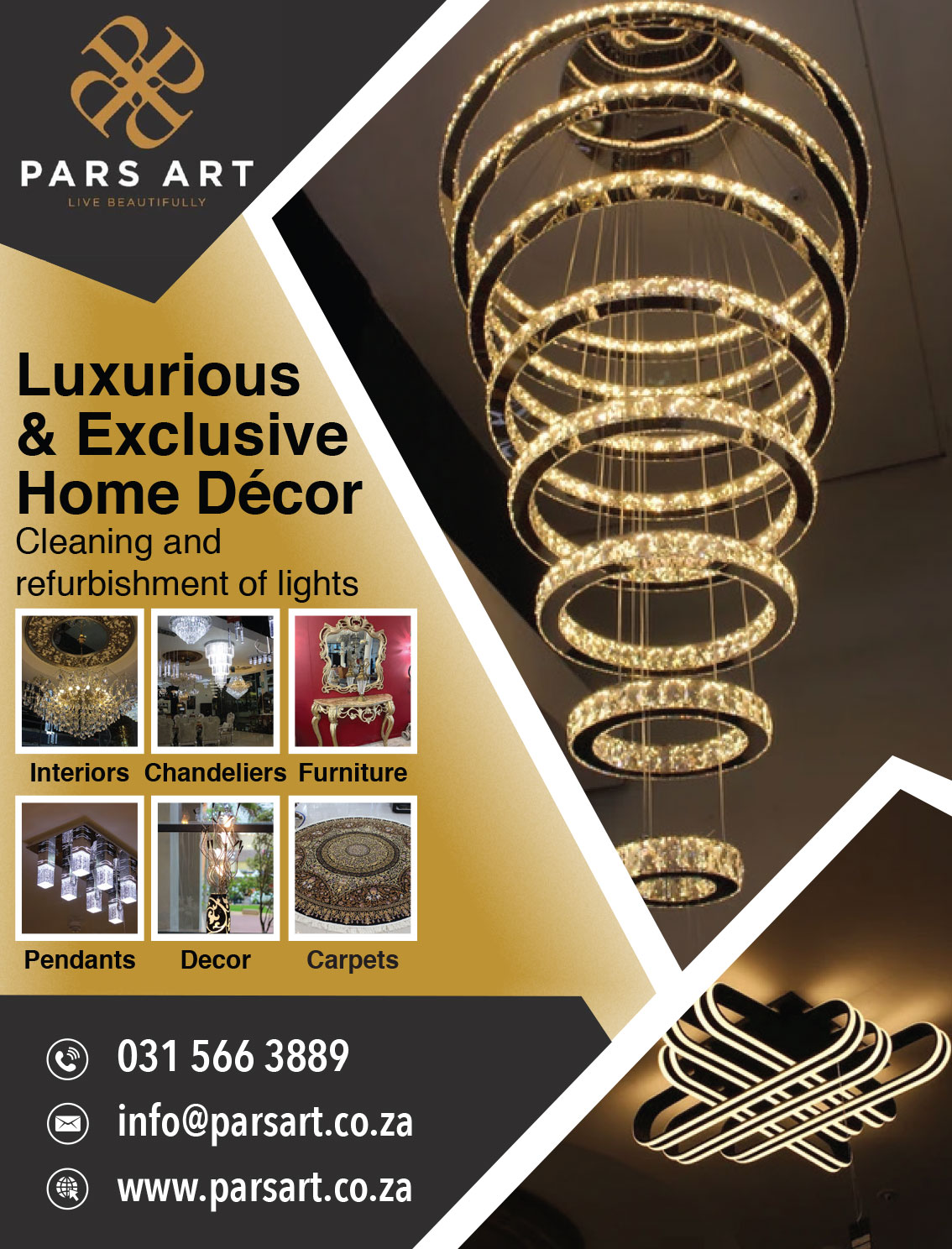 pars art decor and lighting