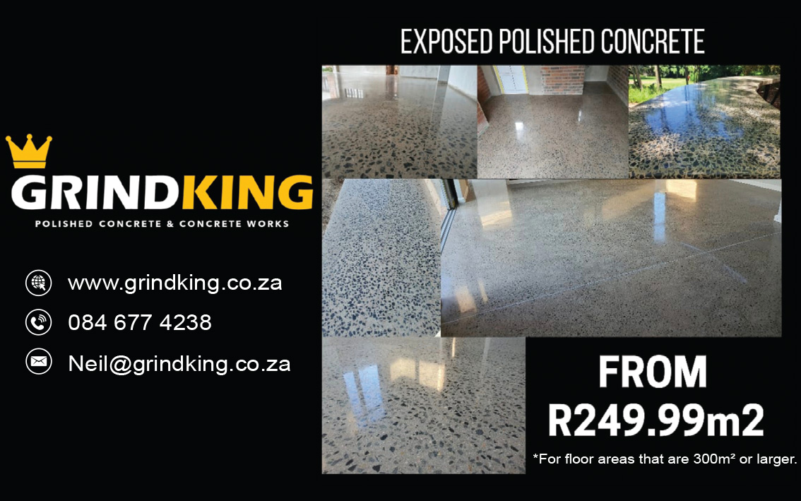 grind king exposed polished concrete