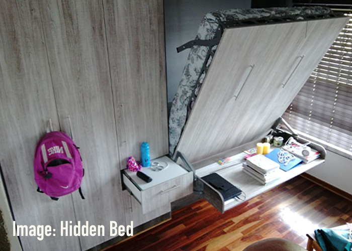 Hidden beds